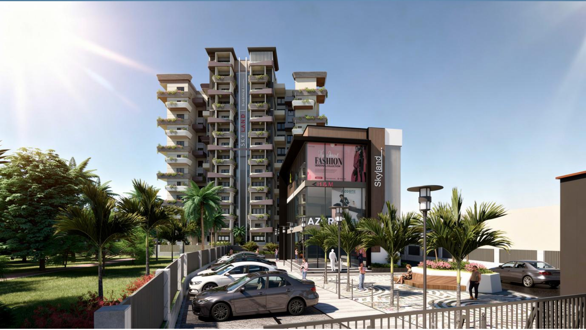 SkyLand , Itki road